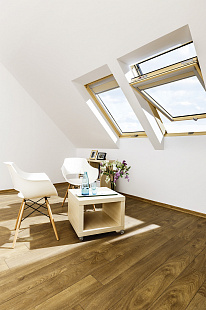 Объект из Мансардные окна c 2-камерным стеклопакетом Fakro FTP-V U4